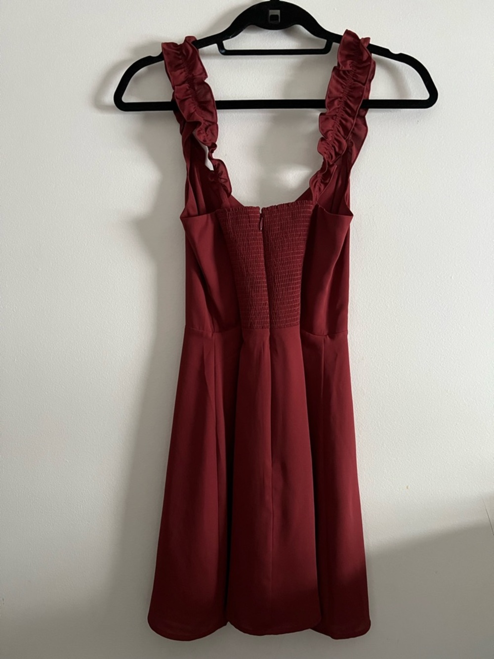 Sunday Best Burgundy Red Dress - Picture 6 of 7
